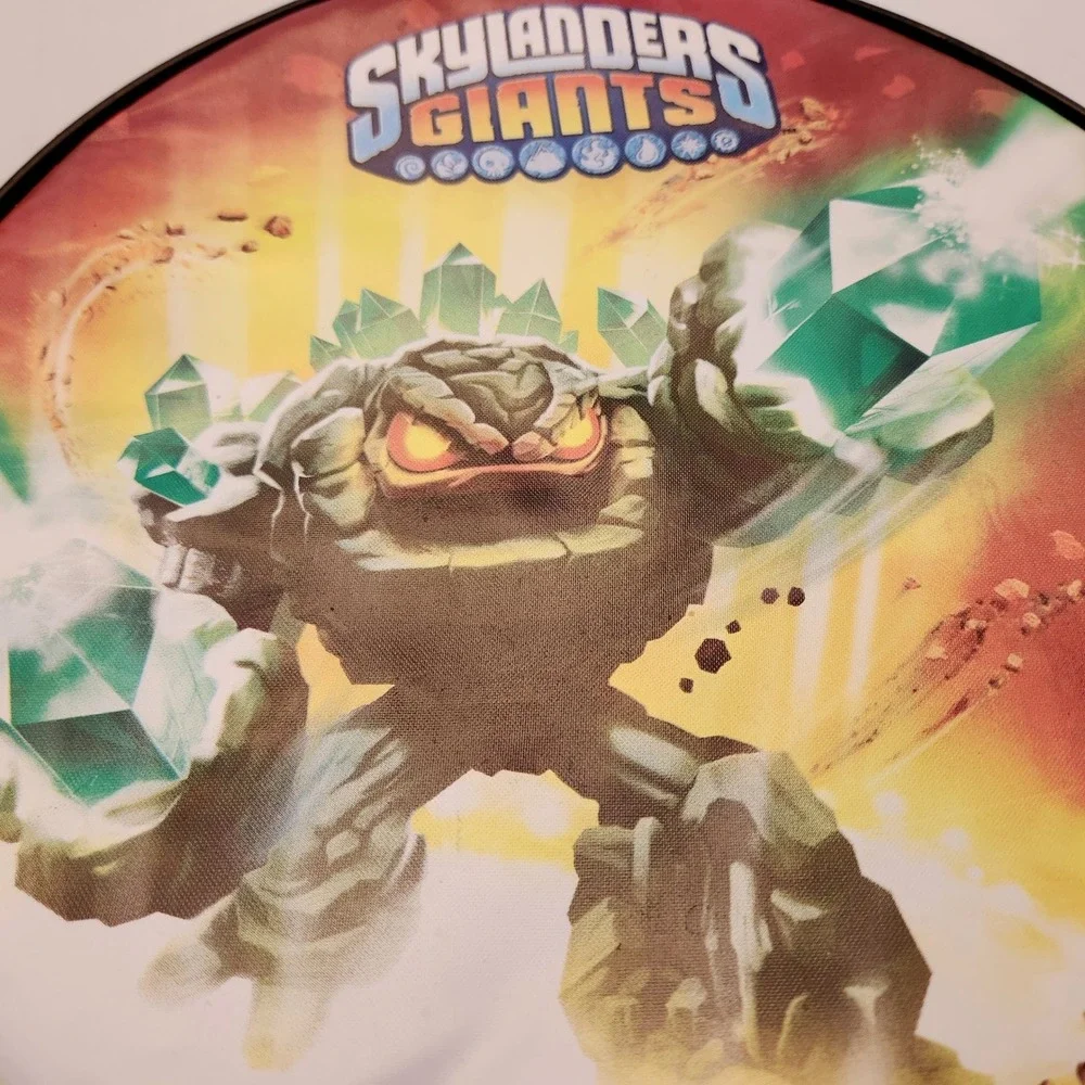 Thermos Skylanders Giants Crusher Insulated Round Senior Lunch Bag Black 2013